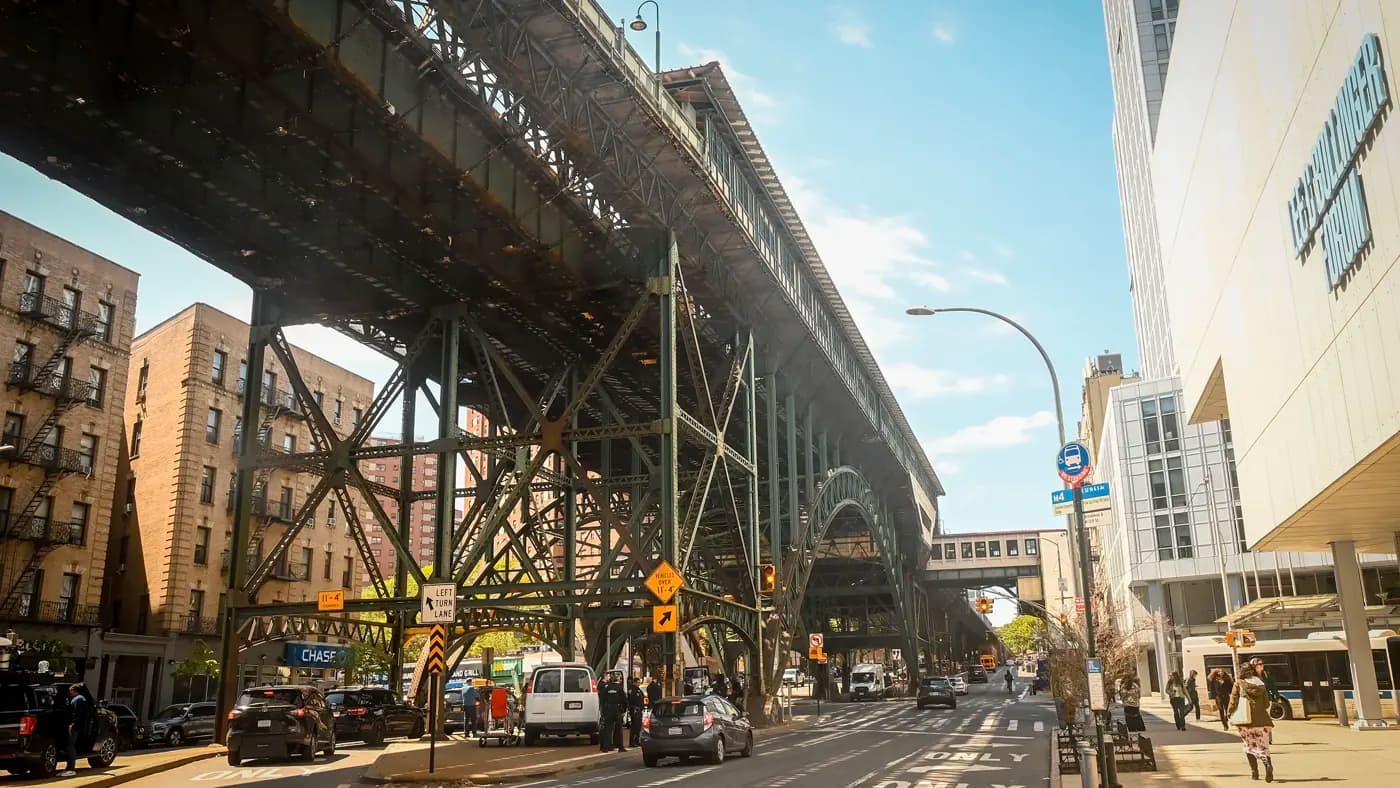 125st Metro Station in Upper West Side of Manhattan , New York Subway, USA